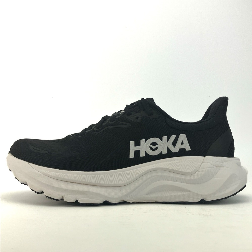 Hoka One One Arahi 8 Wide - Women's Size 9D 'Black/White' (1168711 BWHT)